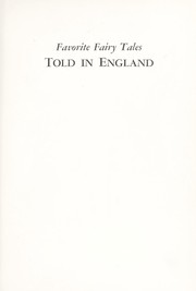 Cover of: Favorite Fairy Tales Told in England by Joseph Jacobs