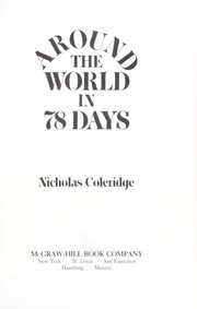 Around the world in 78 days by Nicholas Coleridge