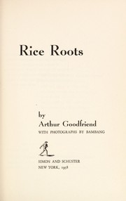 Cover of: Rice roots