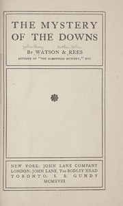 Cover of: The mystery of the downs