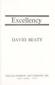 Cover of: Excellency