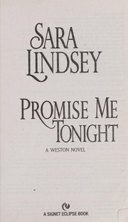 Cover of: Promise Me Tonight by Sara Lindsey