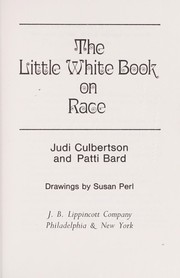 Cover of: The little white book on race