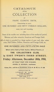 Cover of: Catalogue of the collection of Frank Clemens Smith ...