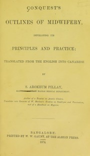 Cover of: Conquest's outlines of midwifery