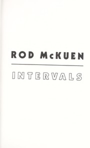 Cover of: Intervals