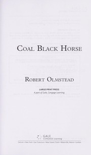 Cover of: Coal Black Horse (Large Print Press) | Robert Olmstead