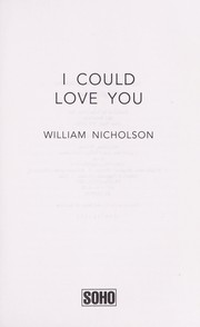 Cover of: I could love you