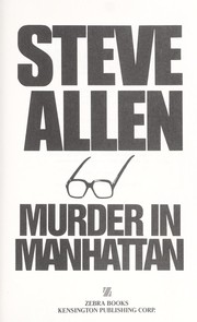 Cover of: Murder in Manhattan by Allen, Steve