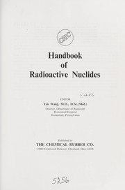 CRC handbook of radioactive nuclides by Yen Wang