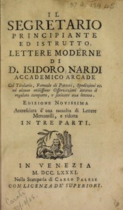 Il segretario principiante ed istrutto by Isidoro Nardi