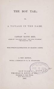 Cover of: The boy tar; or, A voyage in the dark.