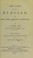 Cover of: The laws relating to burials