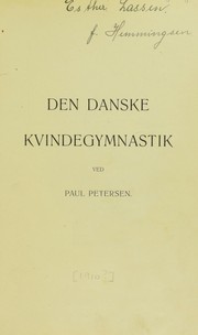 Cover of: Den danske kvindegymnastik