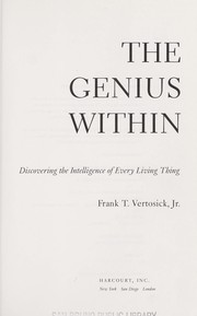 Cover of: The genius within : discovering the intelligence of every living thing by 