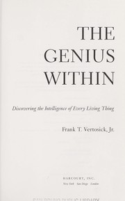 Cover of: The genius within : discovering the intelligence of every living thing