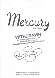 Cover of: Mercury by Hope Larson