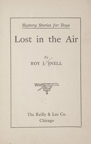 Cover of: Lost in the air