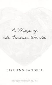 Cover of: A map of the known world by Lisa Ann Sandell