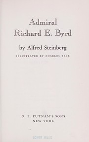 Cover of: Admiral Richard E. Byrd