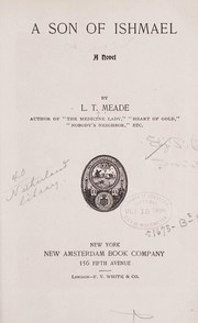 Cover of: A son of Ishmael by L. T. Meade