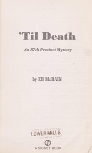 Cover of: 'Til death : an 87th Precinct Mystery by 