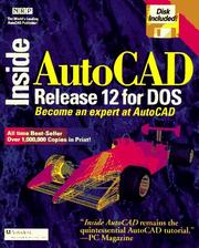 Cover of: Inside AutoCAD (Inside) by Tim Boersma