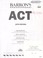 Cover of: Barron's ACT