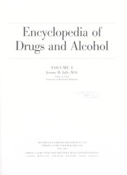 Cover of: Encyclopedia of drugs and alcohol