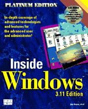 Cover of: Inside Windows, platinum edition