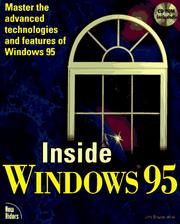 Cover of: Inside Windows 95