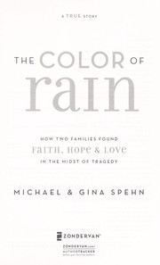 Cover of: The color of rain by Michael Spehn
