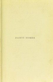 Cover of: Dainty dishes: receipts