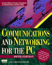 Cover of: Communications and networking for the PC