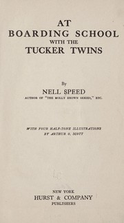 Cover of: At boarding school with the Tucker twins