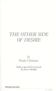 Cover of: The other side of desire