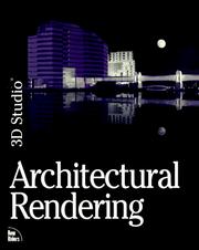 Cover of: 3D studio architectural rendering by Brandon Bartlett ... [et al.].