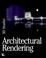 Cover of: 3D studio architectural rendering