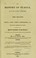 Cover of: The history of plague as it has lately appeared in the islands of Malta, Gozo, Corfu, Cephalonia, &c : detailing important facts, illustrative of the specific contagion of that disease, with particulars of the means adopted for its eradication