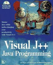 Cover of: Visual J⁺⁺ Java programming