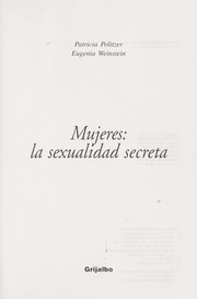 Cover of: Mujeres: la sexualidad secreta