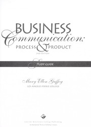 Cover of: Business Communication by Mary Ellen Guffey, Mary Ellen Guffey