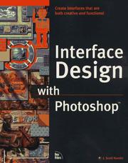 Cover of: Interface design with Photoshop by J. Scott Hamlin
