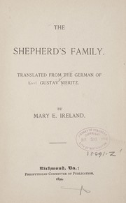 Cover of: The shepherd's family