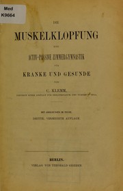 Die Muskelklopfung by C. Klemm