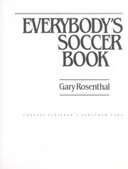 Cover of: Everybody's soccer book