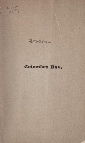 Columbus day by Charles Hervey Townshend