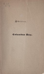 Cover of: Columbus day