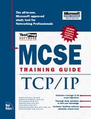 Cover of: MCSE Training Guide by Sherwood Lawrence, Rob Scrimger, Anthony Tilke, Raymond Williams, Kevin Wolford, Sherwood Lawrence, Rob Scrimger, Anthony Tilke, John White, Raymond Williams, Kevin Wolford