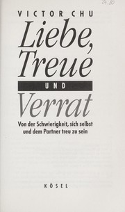 Liebe, Treue und Verrat by Victor Chu